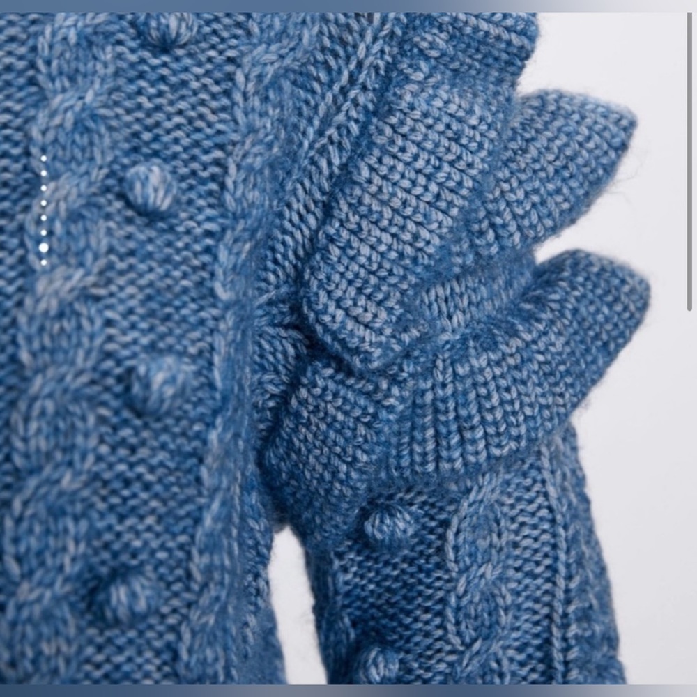 Zara sweater with Pompoms-NWT - Picture 2 of 6